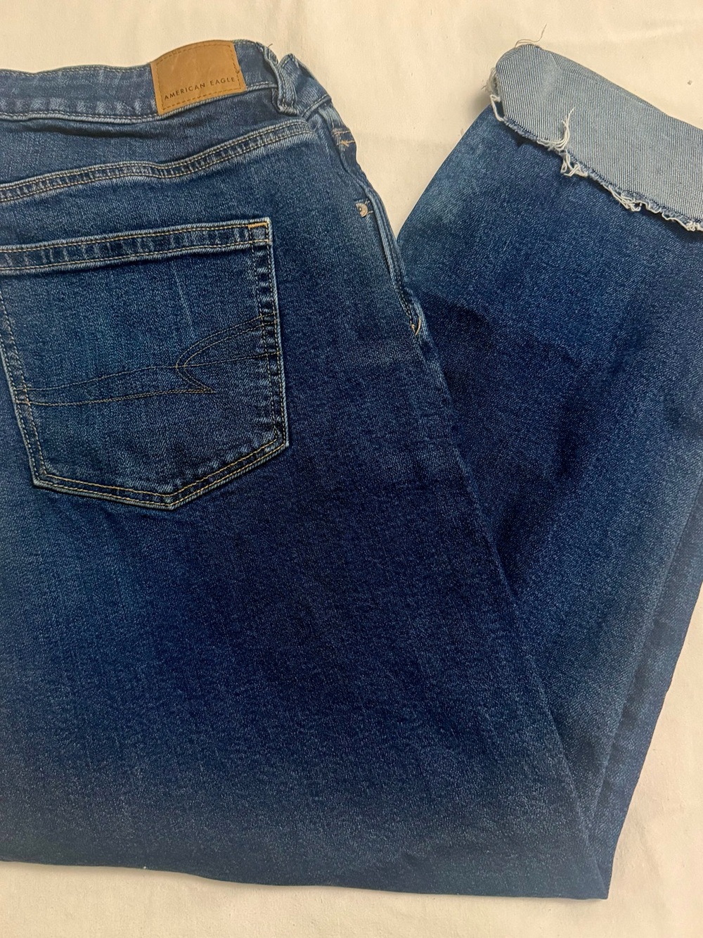 American Eagle Blue Stretch Denim Jeans